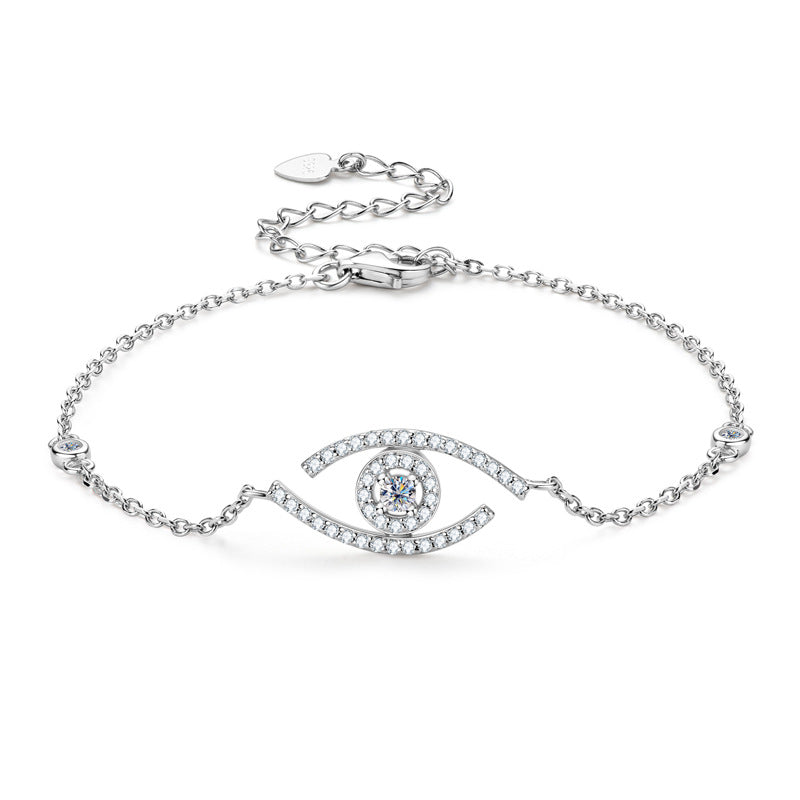 Elegant and Luxurious Moissanite Bracelet for Women, S925 Sterling Silver Jewelry with Dazzling Sparkle